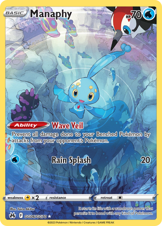 Manaphy - GG06/GG70 (Foil) Near Mint_Foil