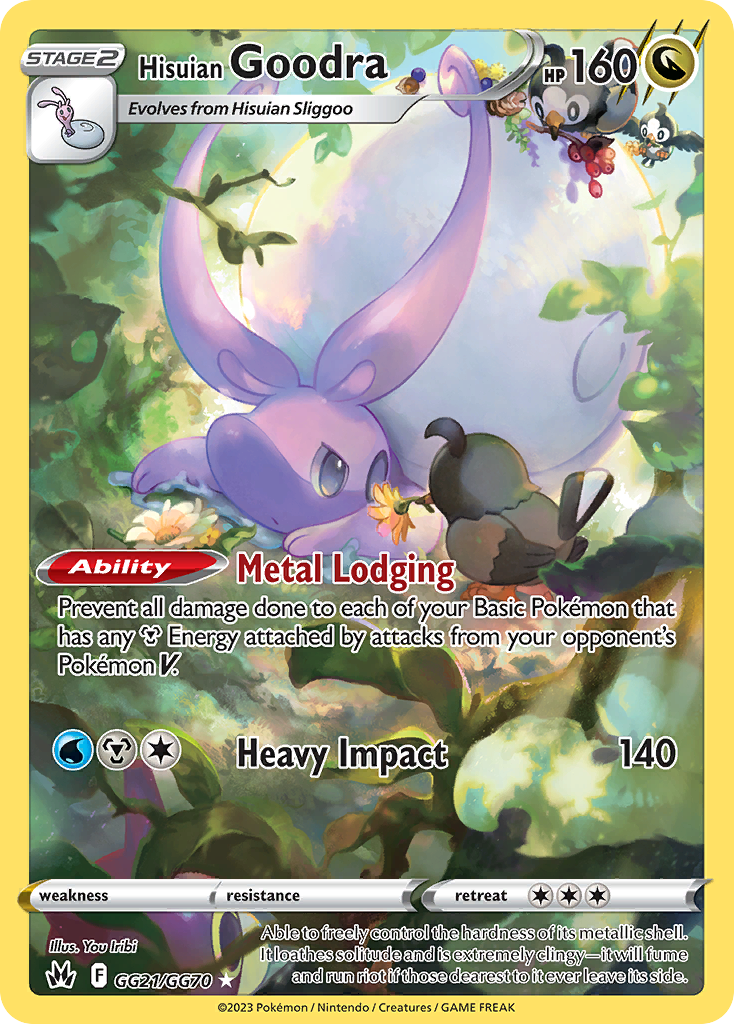 Hisuian Goodra - GG21/GG70 (Foil) Near Mint_Foil
