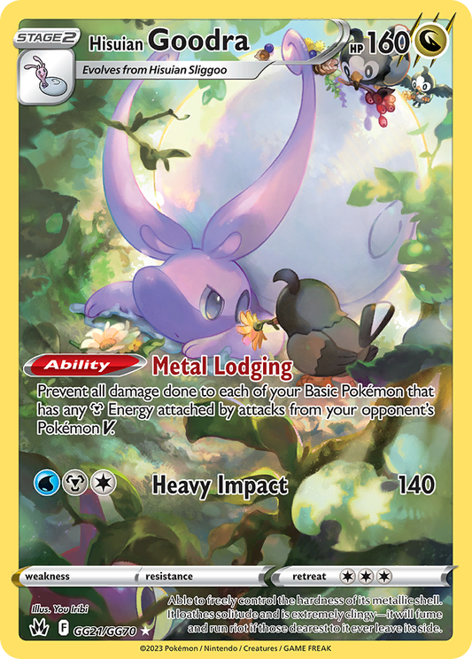 Hisuian Goodra - GG21/GG70 (Foil) Near Mint_Foil