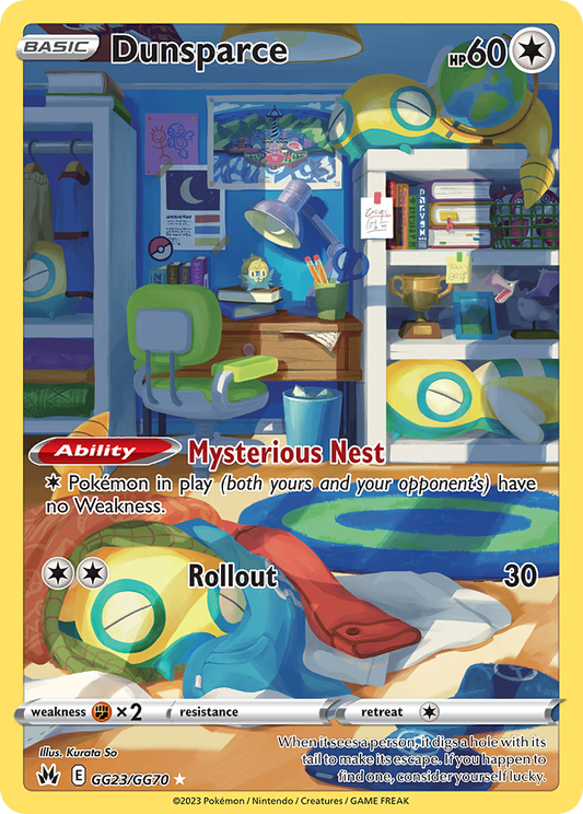 Dunsparce - GG23/GG70 (Foil) Near Mint_Foil