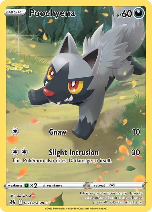 Poochyena - GG33/GG70 (Foil) Near Mint_Foil