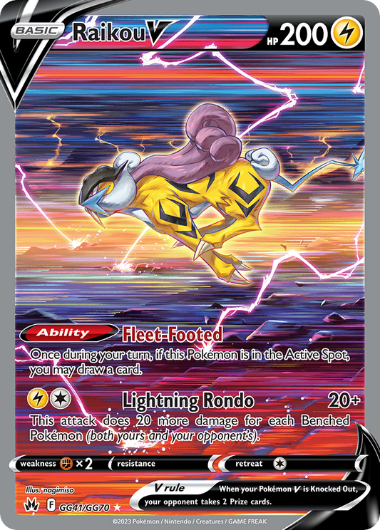 Raikou V - GG41/GG70 (Foil) Near Mint_Foil