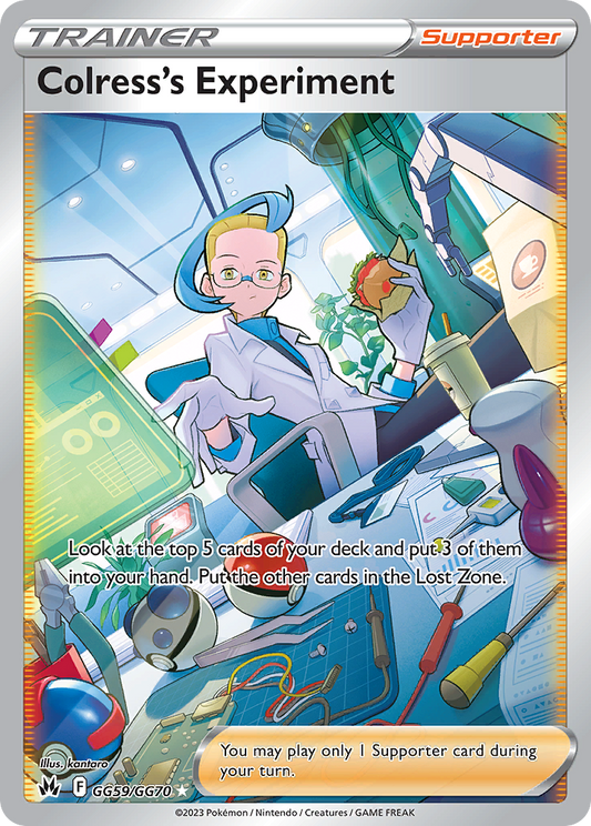 Colress's Experiment - GG59/GG70 (Foil) Near Mint_Foil