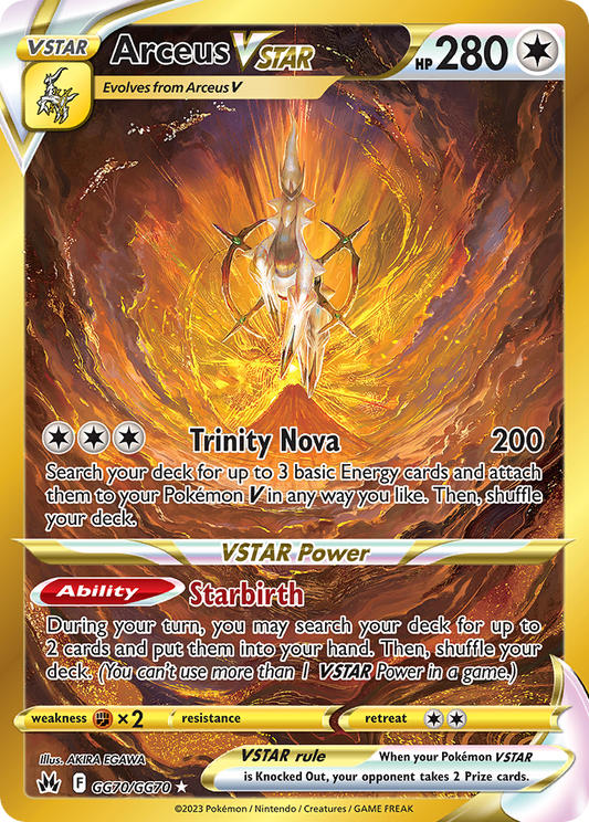 Arceus VSTAR (Secret) - GG70/GG70 (Foil) Near Mint_Foil