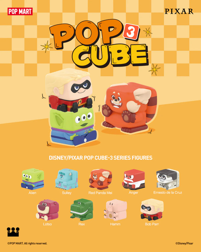Disney/Pixar POP CUBE-3 Series Figures