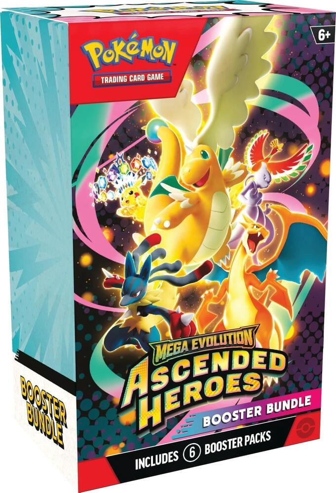 Pokémon TCG: Mega Evolution–Ascended Heroes Booster Bundle