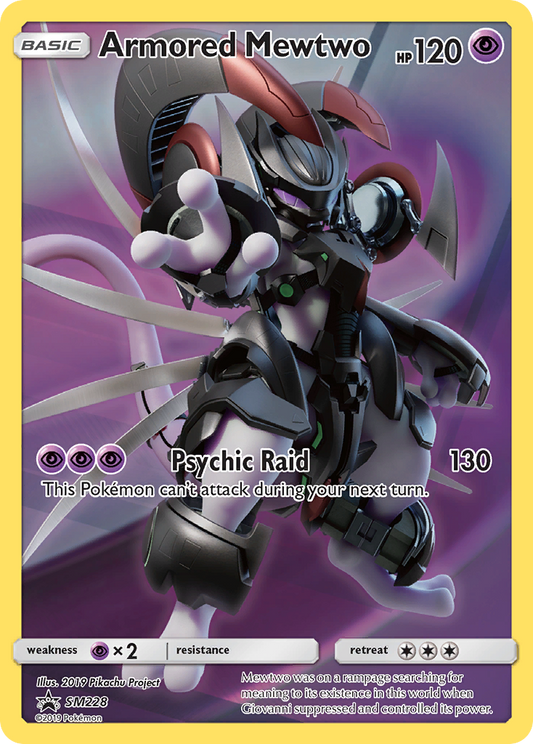 Armored Mewtwo - SM228 (Foil) Near Mint_Foil