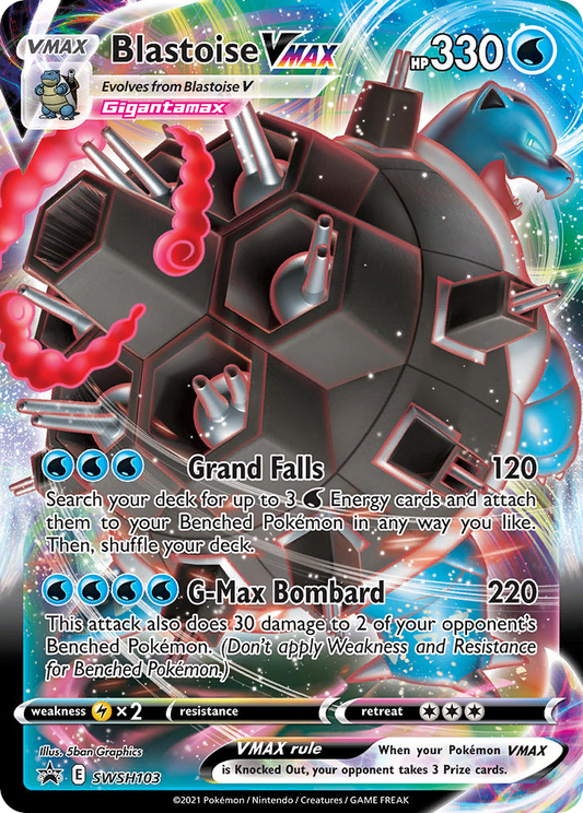 Blastoise VMAX - SWSH103 (Foil) Near Mint_Foil