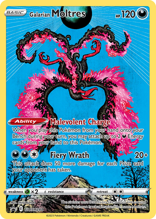 Galarian Moltres - SWSH284 (Foil) Near Mint_Foil
