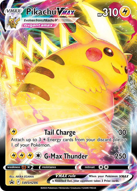 Pikachu VMAX - SWSH286 (Foil) Near Mint_Foil