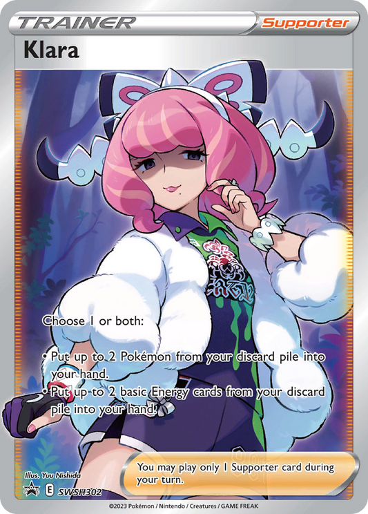 Klara (Full Art) - SWSH302 (Foil) Near Mint_Foil