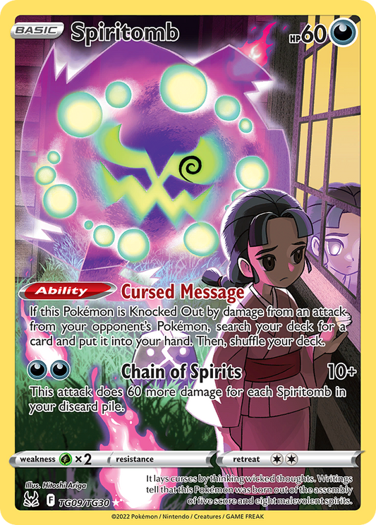 Spiritomb - TG09/TG30 (Foil) Near Mint_Foil