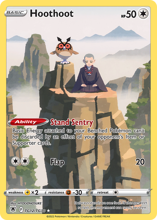 Hoothoot - TG12/TG30 (Foil) Near Mint_Foil