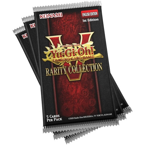 Yu-Gi-Oh! Rarity Collection 5 Booster pack stack