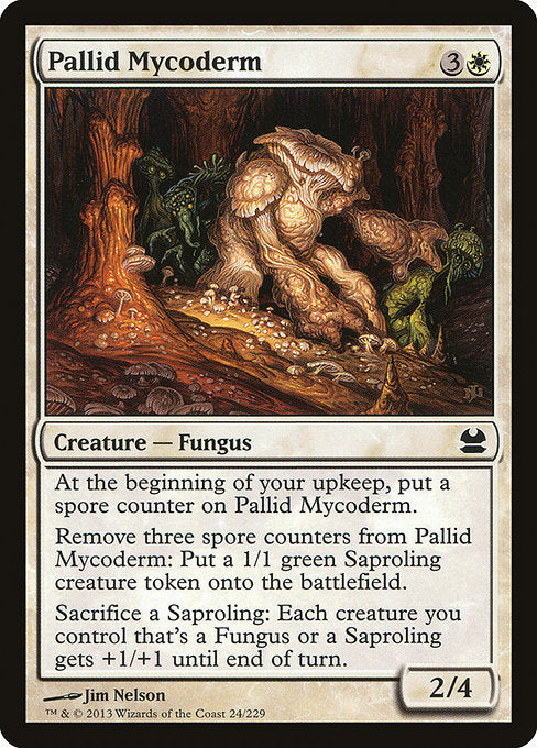 Pallid Mycoderm - 24 (Normal) Near Mint_Non-Foil