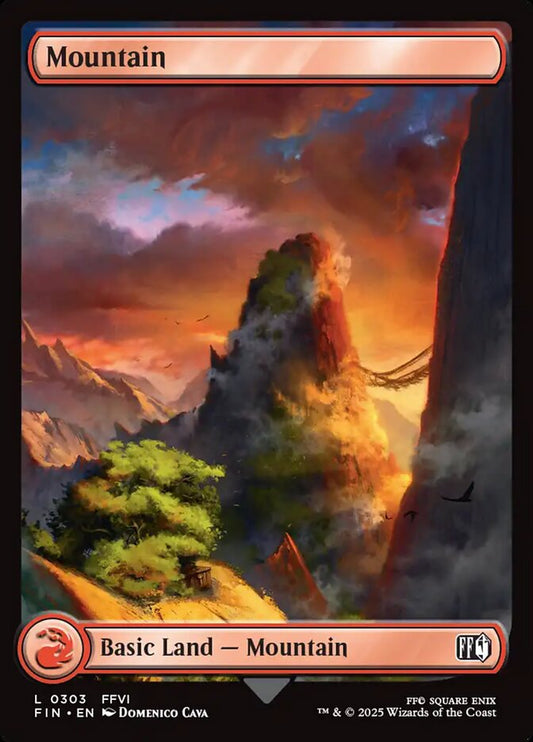 Mountain - 303 (Foil) (JP)