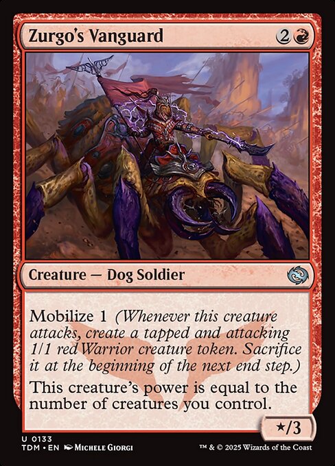 Zurgo's Vanguard - 133 (Normal) Near Mint_Non-Foil
