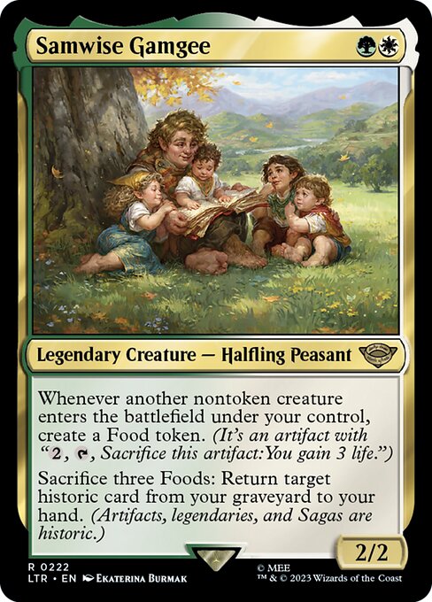 Samwise Gamgee - 222 (Normal) Near Mint_Non-Foil