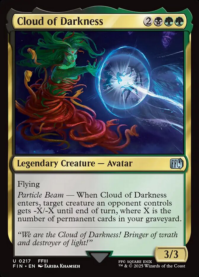 Cloud of Darkness - 217 (Foil) (JP)