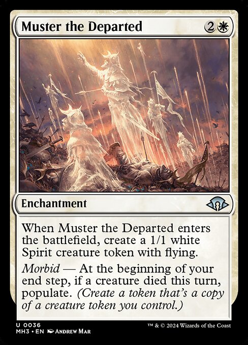 Muster the Departed - 36 (Normal) Near Mint_Non-Foil