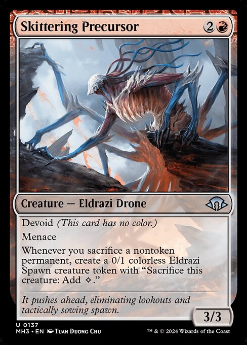 Skittering Precursor - 137 (Normal) Near Mint_Non-Foil