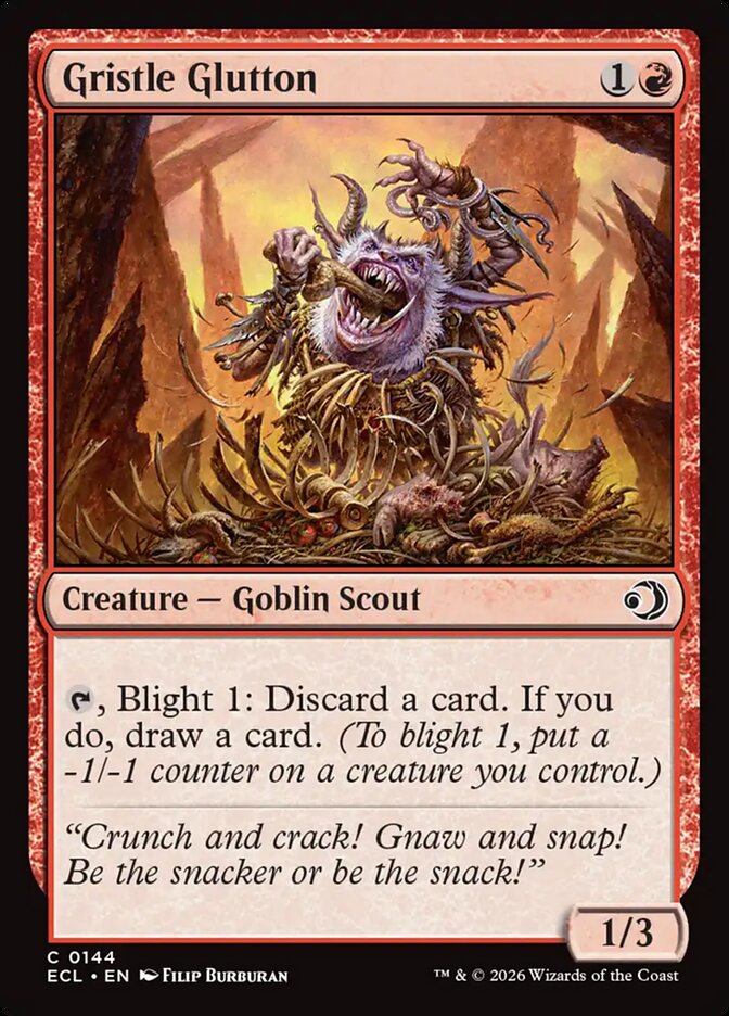 Gristle Glutton - 144 (Foil)