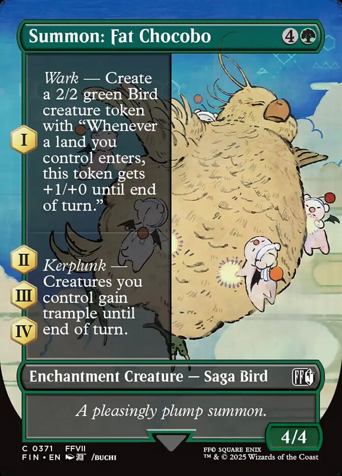 Summon: Fat Chocobo - 371