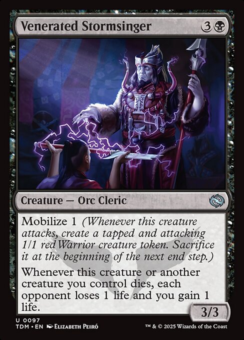 Venerated Stormsinger - 97 (Normal) Near Mint_Non-Foil