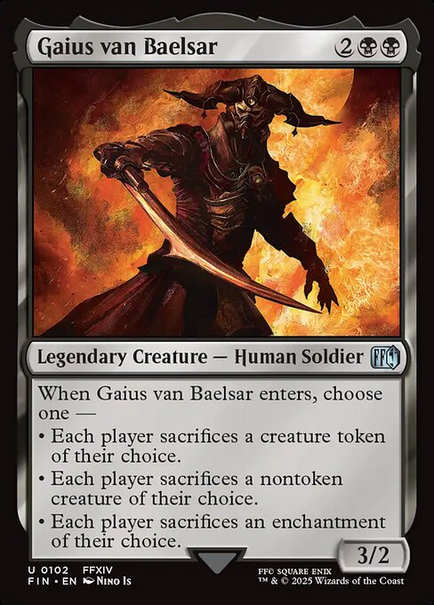Gaius van Baelsar - 102 (Normal) Near Mint_Non-Foil
