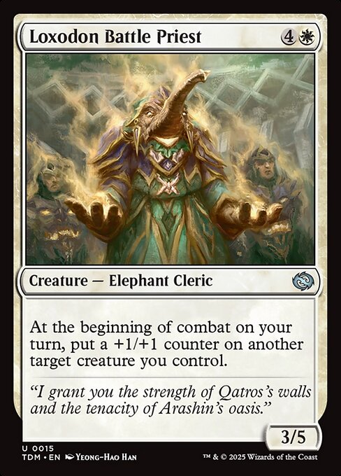Loxodon Battle Priest - 15 (Normal) Near Mint_Non-Foil
