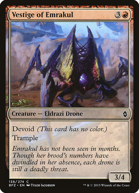 Vestige of Emrakul - 136 (Normal) Near Mint_Non-Foil