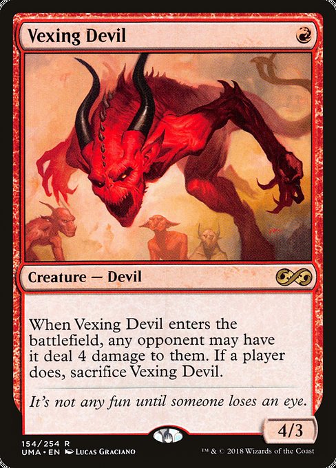Vexing Devil - 154 (Normal) Near Mint_Non-Foil