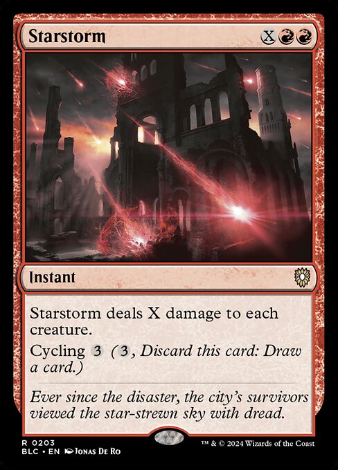 Starstorm BLC #203 Non-Foil