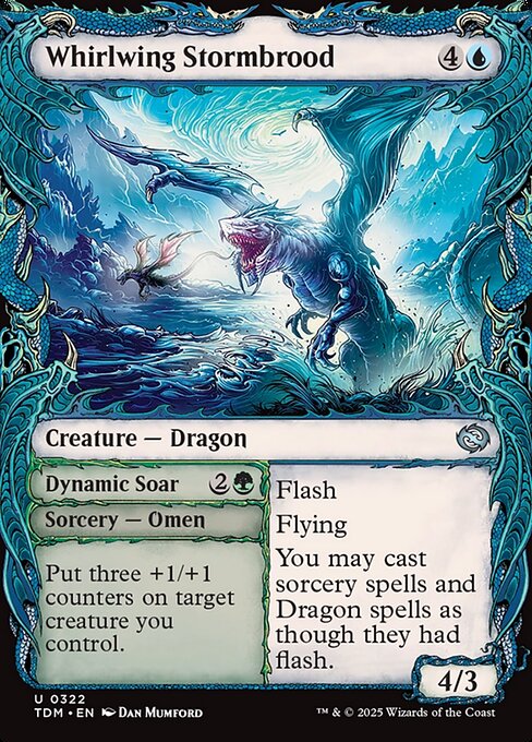 Whirlwing Stormbrood // Dynamic Soar - 322 (Normal) Near Mint_Non-Foil