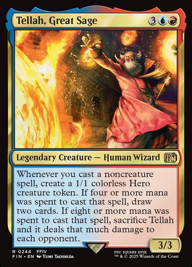 Tellah, Great Sage - 244 (Foil) (JP)