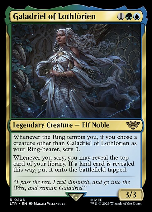 Galadriel of Lothlórien - 206 (Normal) Near Mint_Non-Foil