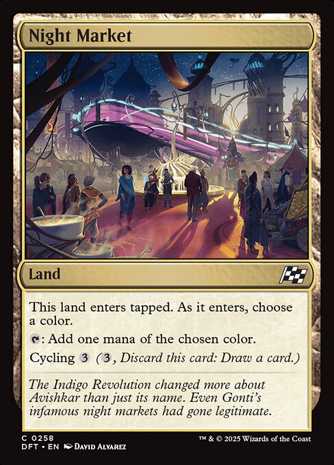 Night Market - 258 (Normal) Near Mint_Non-Foil