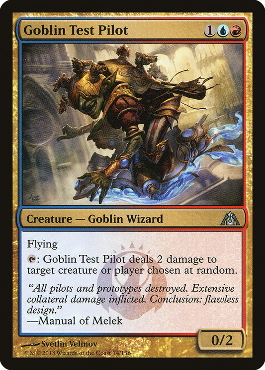 Goblin Test Pilot - 74 (Foil)