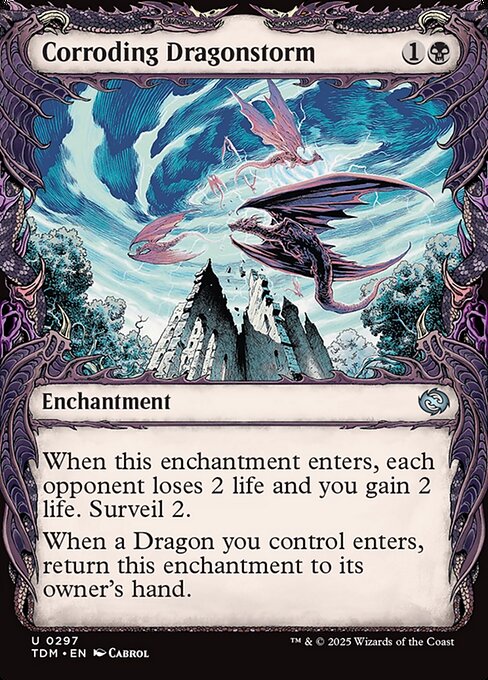 Corroding Dragonstorm - 297 (Foil) Near Mint_Foil