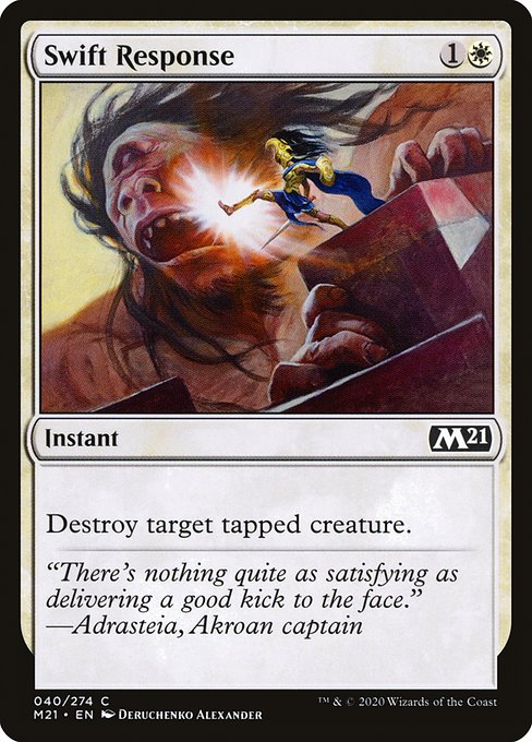 Swift Response - 40 (Foil) Near Mint_Foil