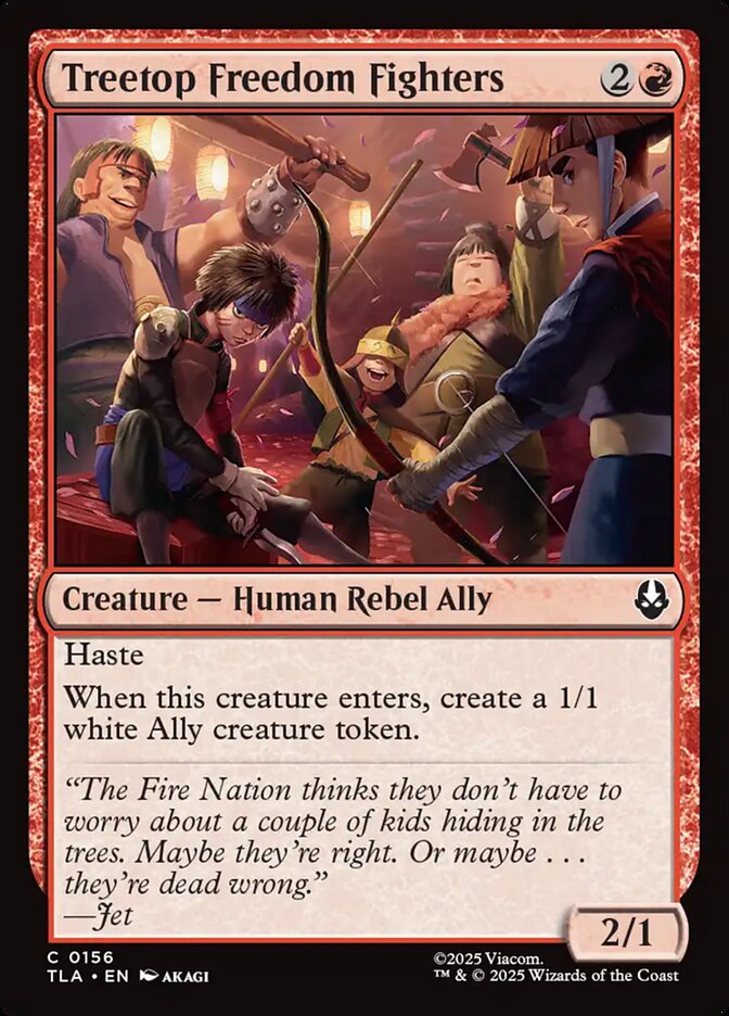 Treetop Freedom Fighters - 156