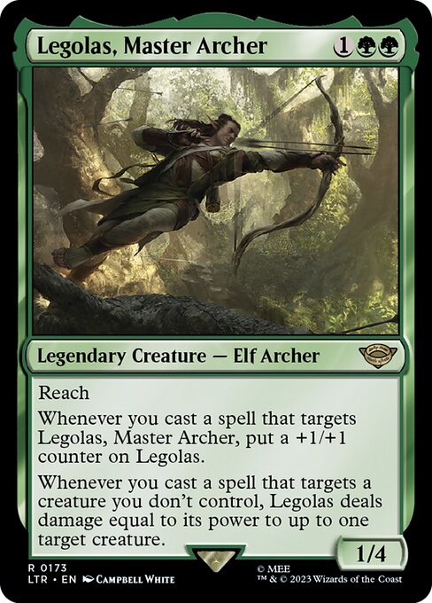 Legolas, Master Archer - 173 (Normal) Near Mint_Non-Foil