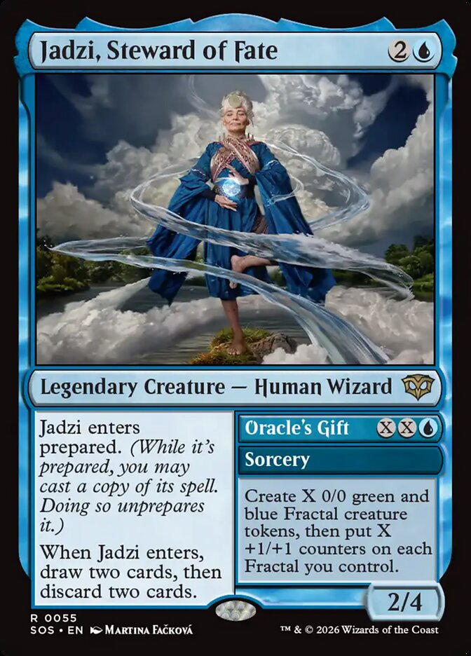 Jadzi, Steward of Fate // Oracle's Gift - 55 (Foil)