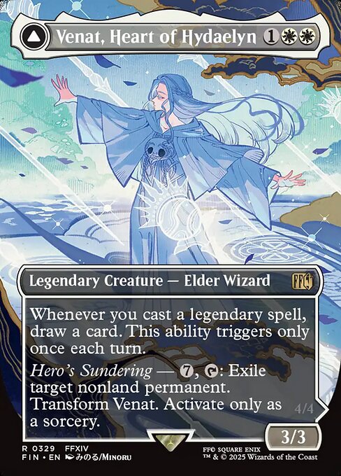 JP Venat, Heart of Hydaelyn // Hydaelyn, the Mothercrystal - 329 (Foil) Near Mint_Foil