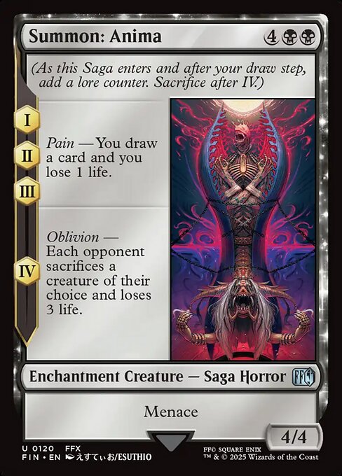 Summon: Anima - 120 (Normal) Near Mint_Non-Foil
