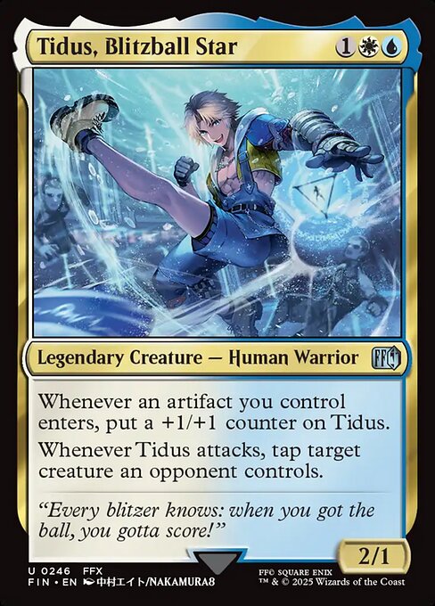 Tidus, Blitzball Star - 246 (Normal) Near Mint_Non-Foil