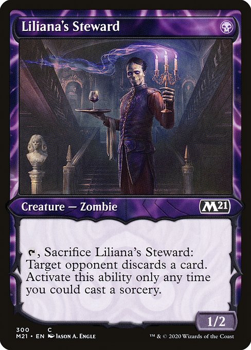 Liliana's Steward - 300 (Foil) Near Mint_Foil