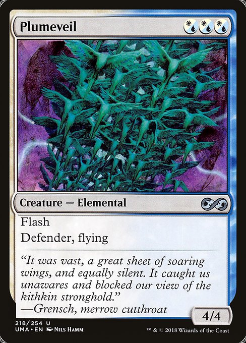 Plumeveil - 218 (Normal) Near Mint_Non-Foil
