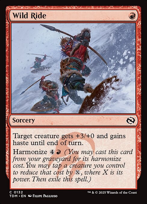 Wild Ride - 132 (Normal) Near Mint_Non-Foil