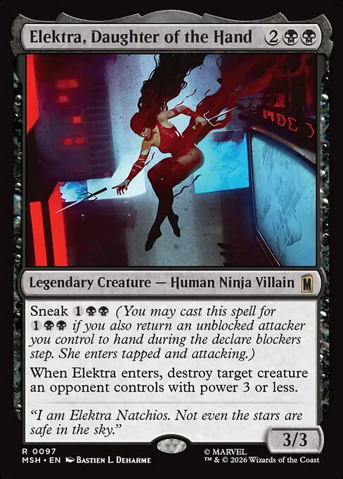Elektra, Daughter of the Hand - 97 (Foil)